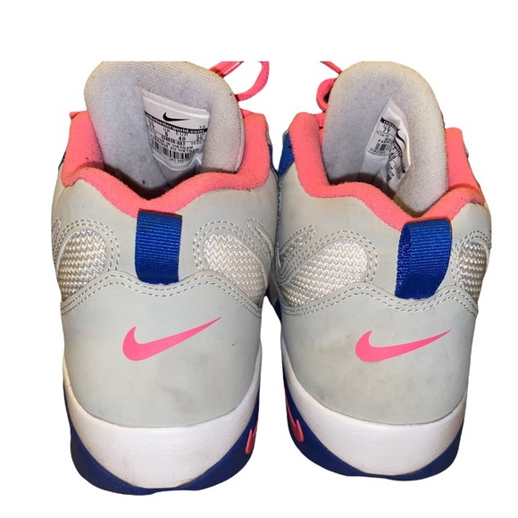 [Nike] Kid’s Air Speed Turf GS Grey Blue Pink - Picture 8 of 8